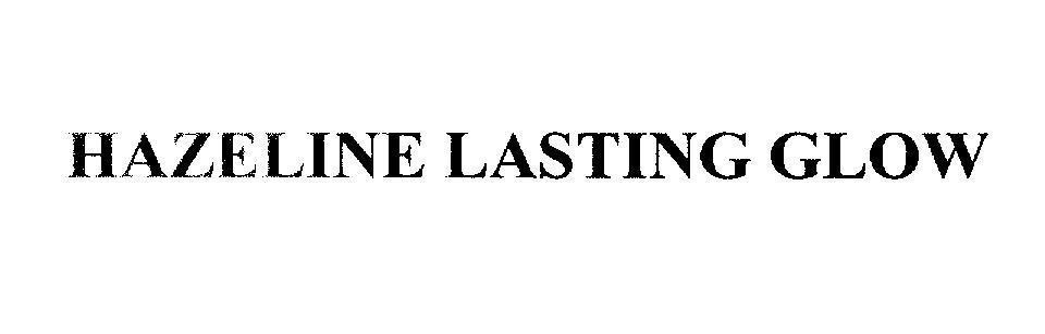 Mẫu nhãn hiệu HAZELINE LASTING GLOW