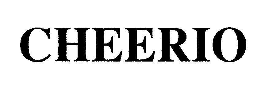 Mẫu nhãn hiệu CHEERIO