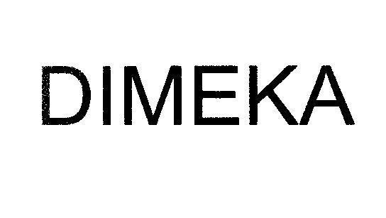 Mẫu nhãn hiệu DIMEKA