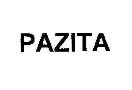 Mẫu nhãn hiệu PAZITA