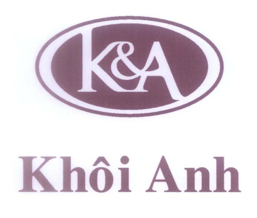 Mẫu nhãn hiệu K&A Khôi Anh