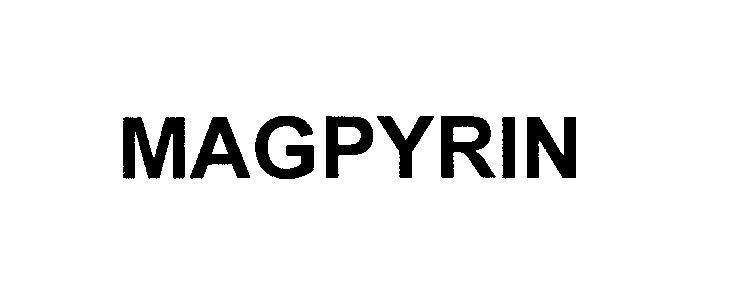 Mẫu nhãn hiệu MAGPYRIN