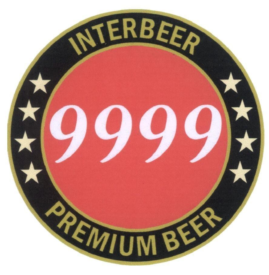 Mẫu nhãn hiệu INTERBEER 9999 PREMIUM BEER