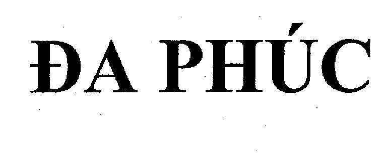 Mẫu nhãn hiệu Đa Phúc