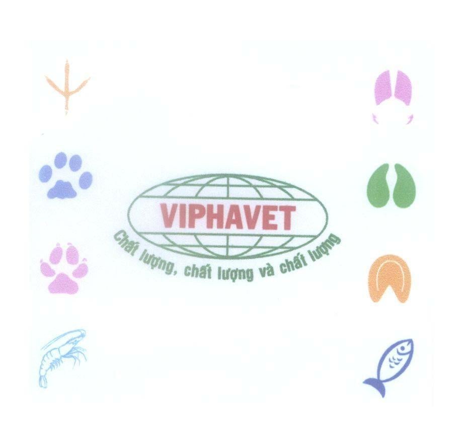 Mẫu nhãn hiệu VIPHAVET Chất lượng, chất lượng và chất lượng