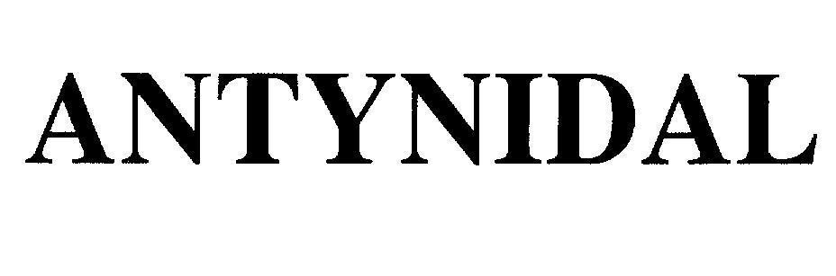 Mẫu nhãn hiệu ANTYNIDAL