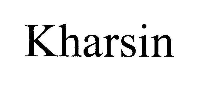 Mẫu nhãn hiệu Kharsin