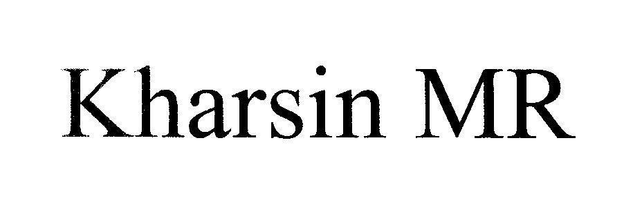 Mẫu nhãn hiệu Kharsin MR