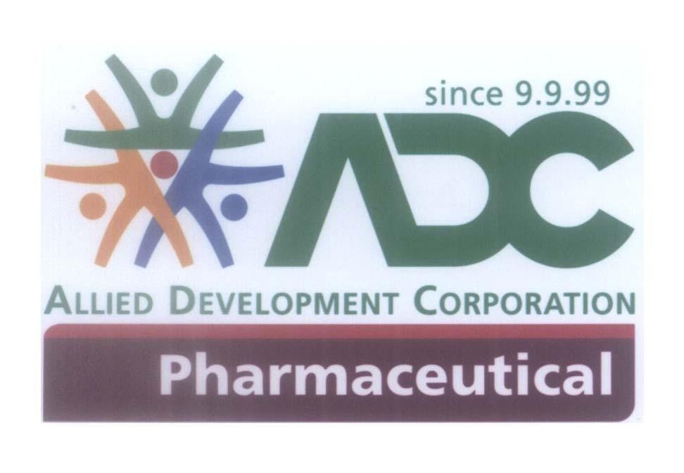 Mẫu nhãn hiệu ADC since 9.9.99 K ALLIED DEVELOPMENT CORPORATION Pharmaceutical