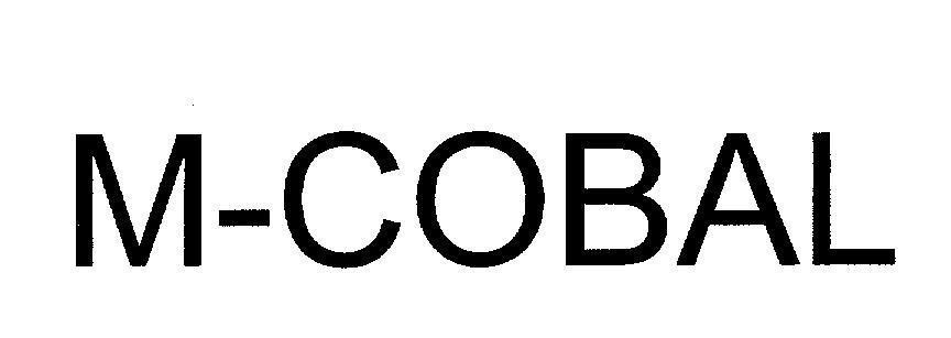 Mẫu nhãn hiệu M-COBAL