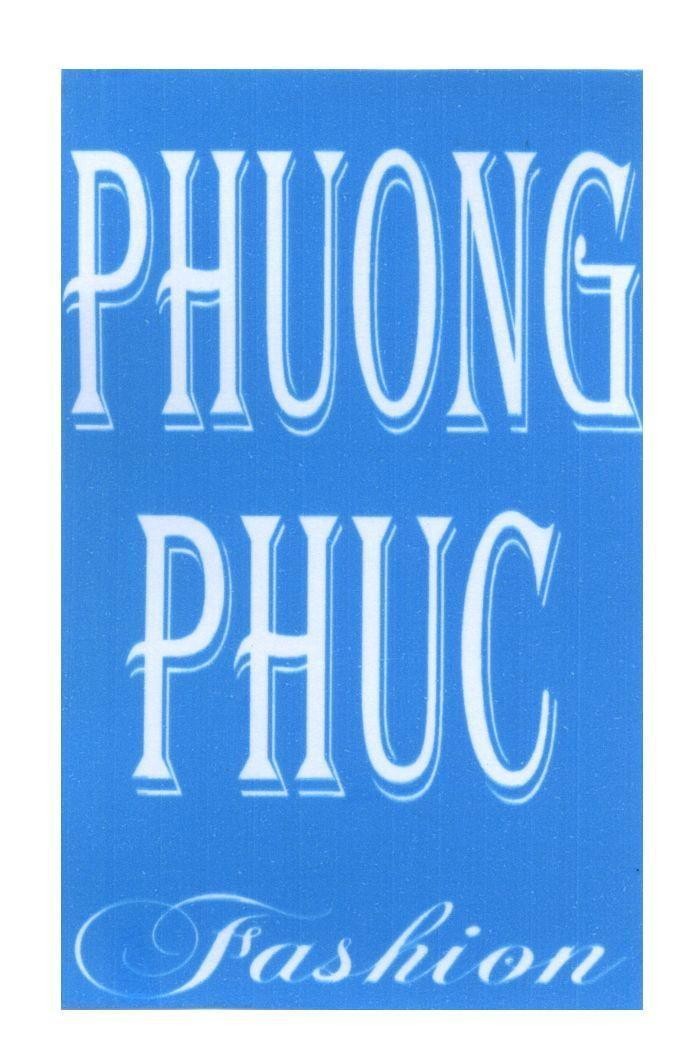 Mẫu nhãn hiệu PHUONG PHUC Fashion