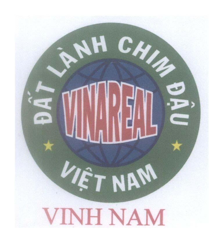 Mẫu nhãn hiệu VINAREAL Đất Lành Chim Đậu Việt Nam VINH NAM