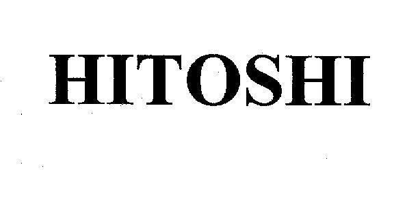 Mẫu nhãn hiệu HITOSHI