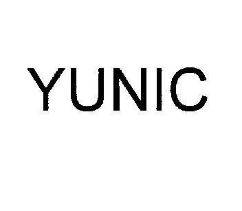 Mẫu nhãn hiệu YUNIC