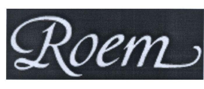 Mẫu nhãn hiệu Roem