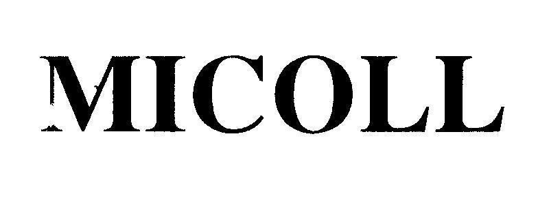 Mẫu nhãn hiệu MICOLL