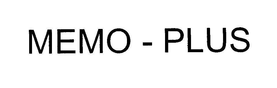 Mẫu nhãn hiệu MEMO - PLUS