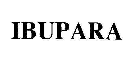 Mẫu nhãn hiệu IBUPARA