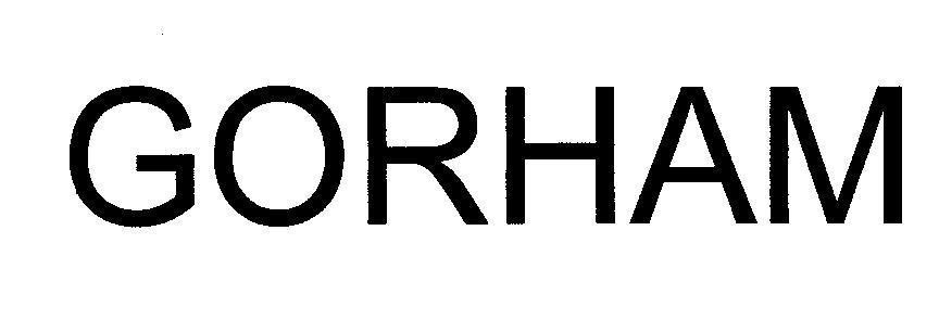 Mẫu nhãn hiệu GORHAM