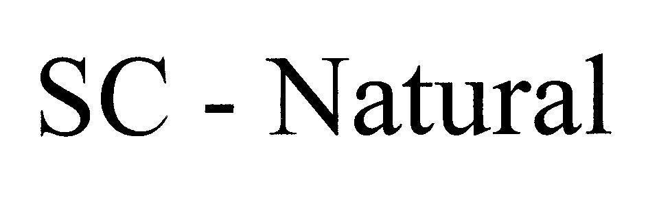 Mẫu nhãn hiệu SC - Natural