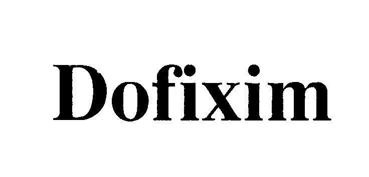Mẫu nhãn hiệu Dofixim