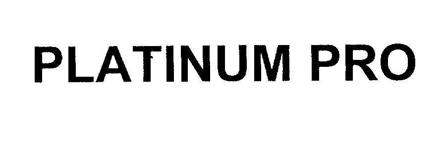 Mẫu nhãn hiệu PLATINUM PRO
