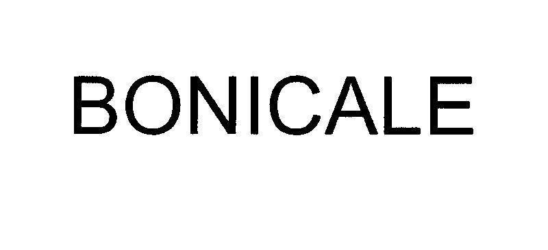 Mẫu nhãn hiệu BONICALE