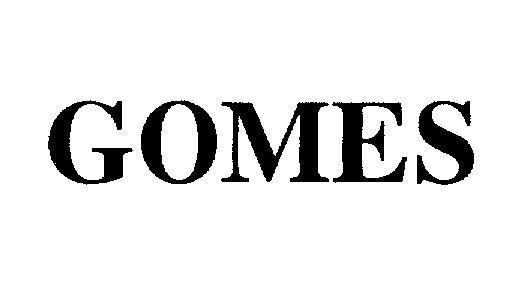 Mẫu nhãn hiệu GOMES