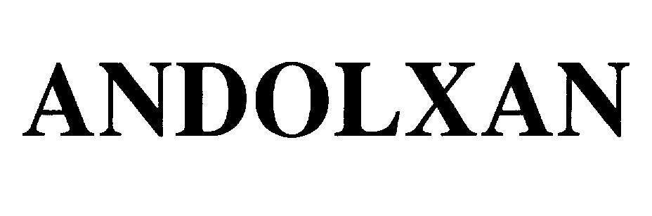 Mẫu nhãn hiệu ANDOLXAN