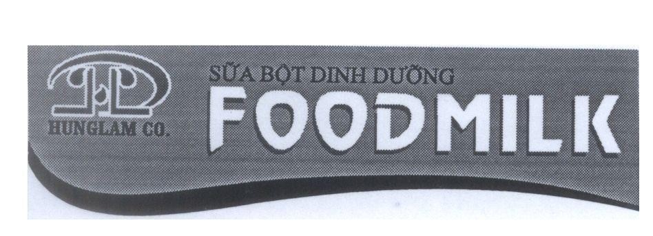 Mẫu nhãn hiệu FOODMILK HL HUNGLAM CO. Sữa Bột Dinh Dưỡng