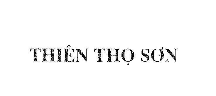 Mẫu nhãn hiệu Thiên Thọ Sơn