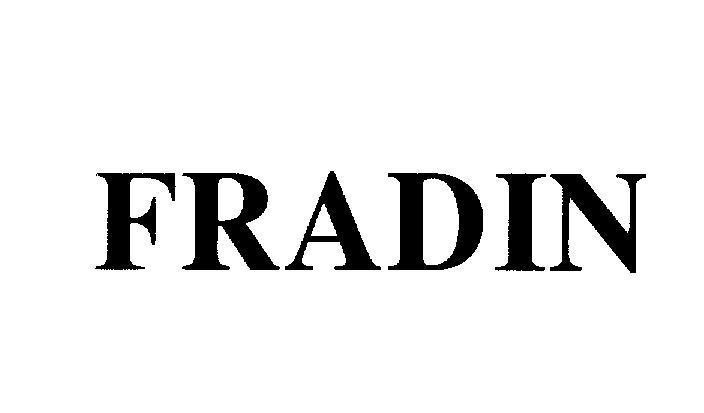 Mẫu nhãn hiệu FRADIN