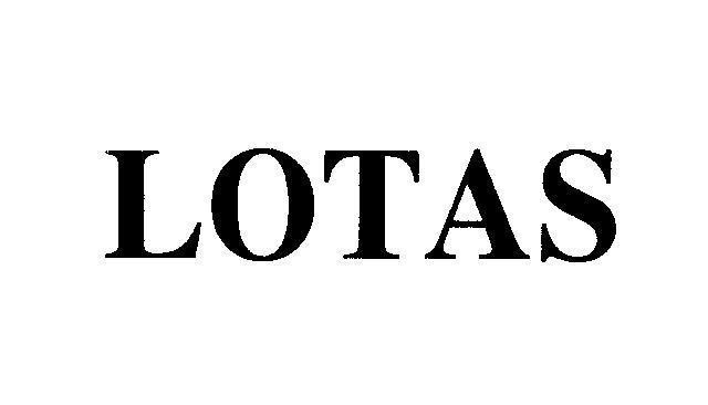 Mẫu nhãn hiệu LOTAS