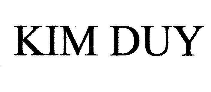 Mẫu nhãn hiệu KIM DUY