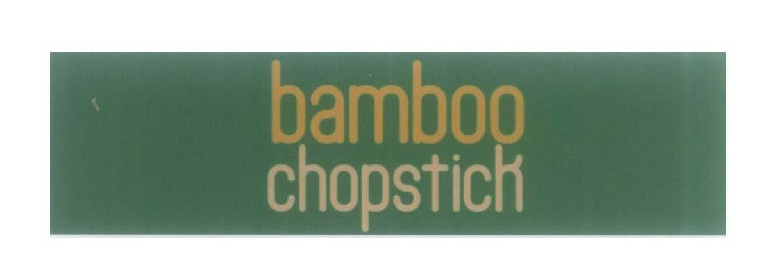 Mẫu nhãn hiệu bamboo chopstick