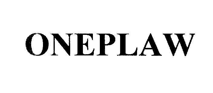 Mẫu nhãn hiệu ONEPLAW