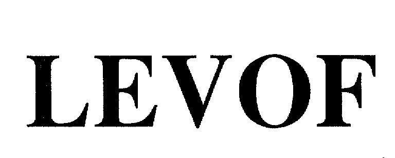 Mẫu nhãn hiệu LEVOF