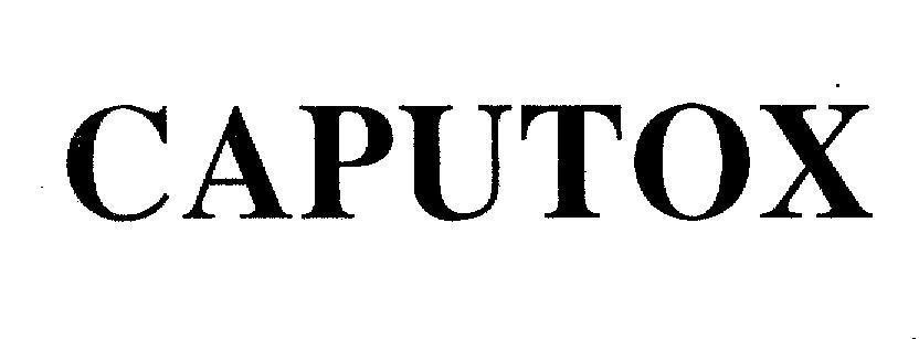 Mẫu nhãn hiệu CAPUTOX