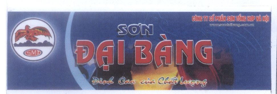 Mẫu nhãn hiệu SMI Công ty cổ phần sơn tổng hợp Hà Nội Sơn Đại Bàng Đỉnh cao của chất lượng