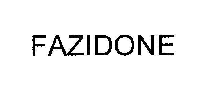 Mẫu nhãn hiệu FAZIDONE