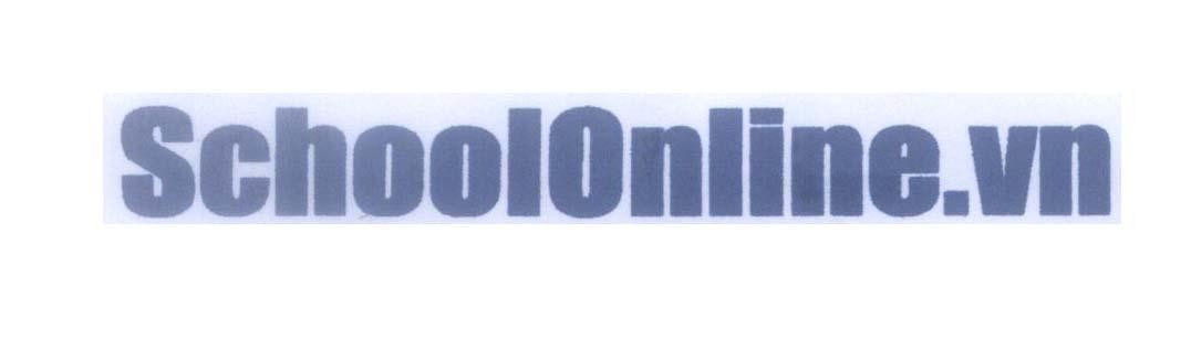 Mẫu nhãn hiệu SchoolOnline.vn