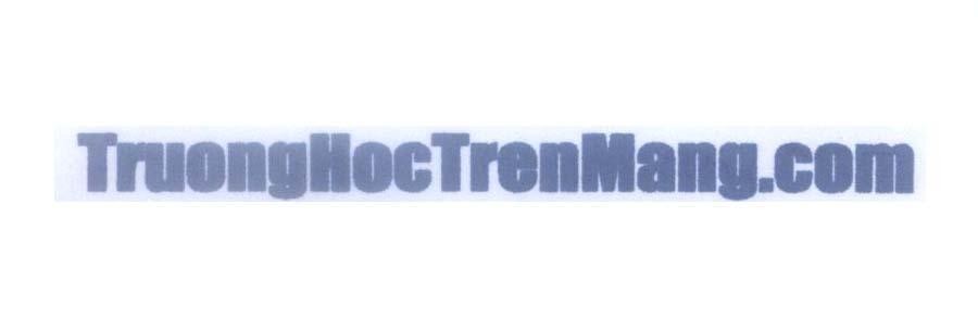 Mẫu nhãn hiệu TruongHocTrenMang.com