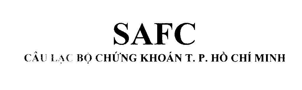 Mẫu nhãn hiệu SAFC Câu Lạc Bộ Chứng Khoán Và Những Người Bạn