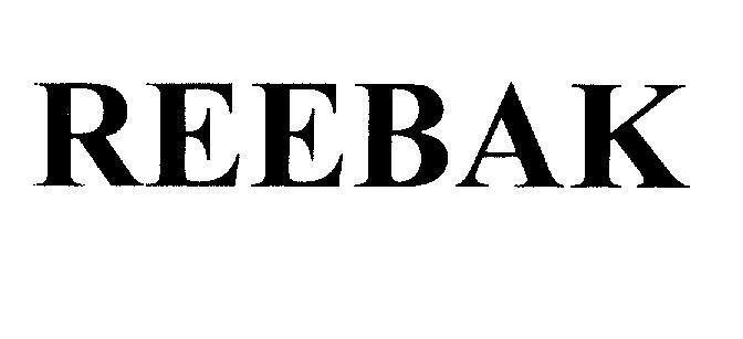 Mẫu nhãn hiệu REEBAK