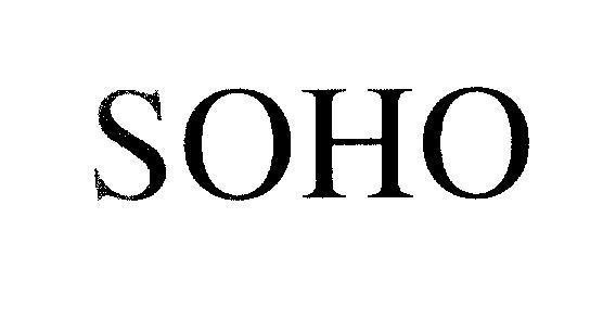 Mẫu nhãn hiệu SOHO