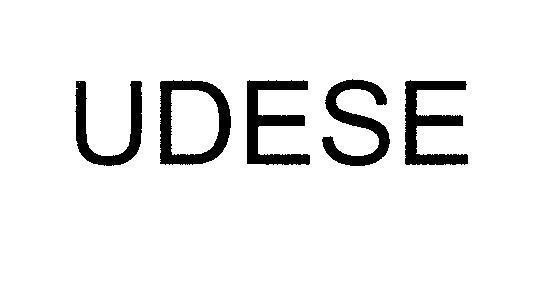 Mẫu nhãn hiệu UDESE