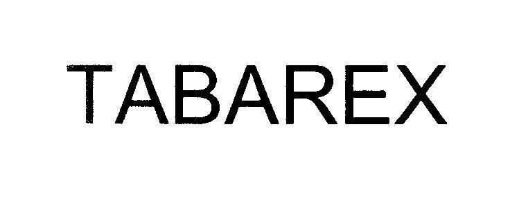 Mẫu nhãn hiệu TABAREX