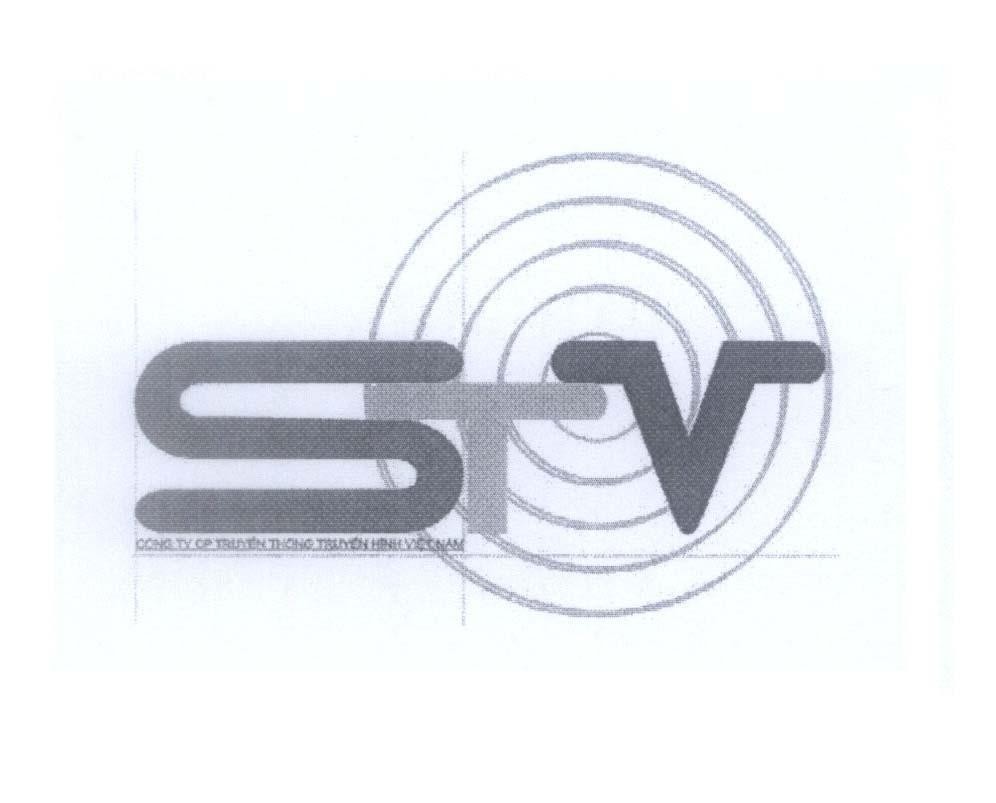 Mẫu nhãn hiệu STV Công ty CP truyền thông truyền hình Việt Nam