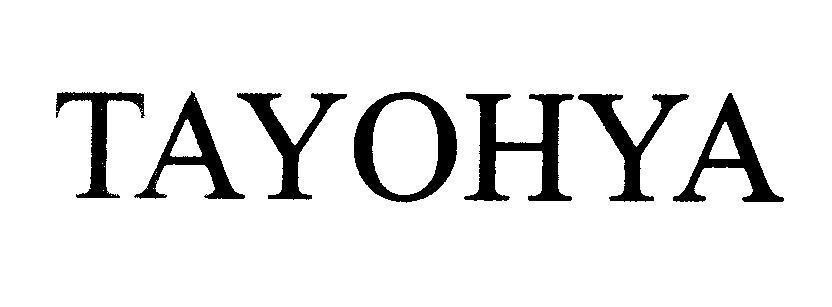 Mẫu nhãn hiệu TAYOHYA