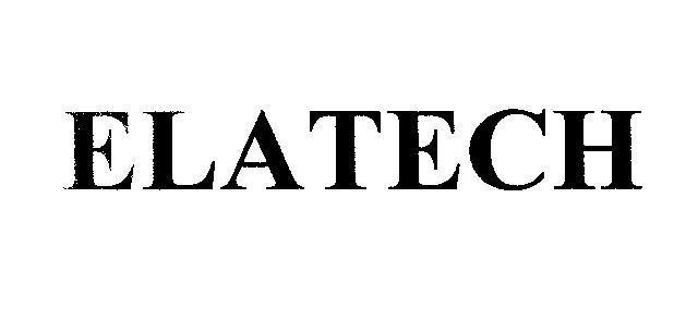 Mẫu nhãn hiệu ELATECH